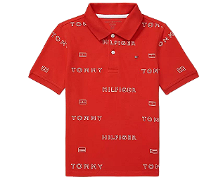 Camisa Gola Polo Kids Tommy Hilfiger
