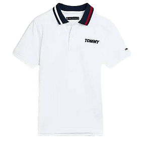 Camisa Gola Polo Kids Tommy Hilfiger