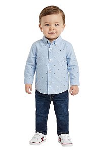 camisa Baby Tommy Hilfiger