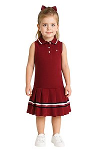 Vestido Tenista Kids Tommy Hilfiger