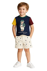Camiseta Kids Polo Bear Ralph Lauren