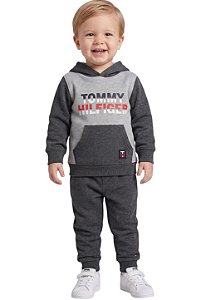 Conjunto em Moletom Kids Tommy Hilfiger