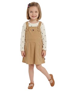 Salopete Kids com Camiseta Tommy Hilfiger
