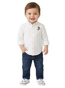 Camisa Social Baby Polo Ralp Lauren