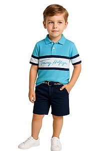Camisa Gola Polo Kids Tommy Hilfiger