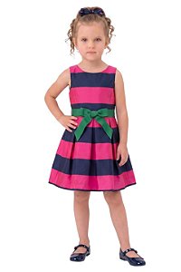 Vestido Infantil Polo Ralph Lauren Festa
