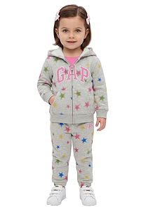 Conjunto em moletom Gap Kids
