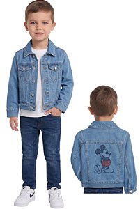 Jaqueta Jeans Disney Mickey Gap Kids