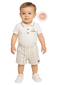 Conjunto Baby Polo Calvin Klein