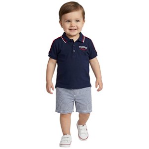 Conjunto Baby Polo Tommy Hilfiger