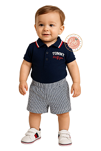 Conjunto Baby Polo Tommy Hilfiger