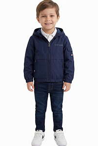 Jaqueta Infantil Tommy Hilfiger Corta Vento