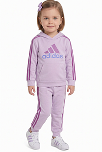 Conjunto em Moletom Kids Adidas
