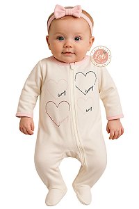 Macacão bebe  Coração Tommy Hilfiger