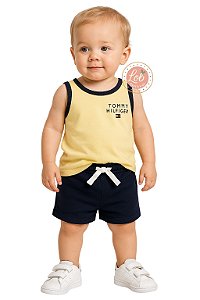 Conjunto – Tommy Hilfiger Bebê Regata + Shorts