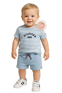 Conjunto – Tommy Hilfiger Bebê Camiseta + Shorts
