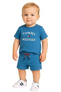 Conjunto – Tommy Hilfiger Bebê Camiseta + Shorts
