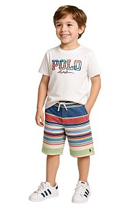 Shorts – Polo Ralph Lauren Infantil em Malha Piquet