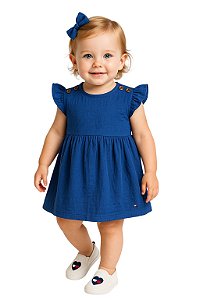 Vestido Bebê Tommy Hilfiger