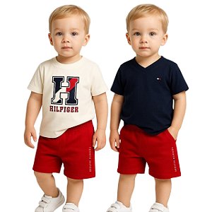 Conjunto 3 peças Tommy Hilfiger