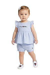 Conjunto Tommy Hilfiger Listrado