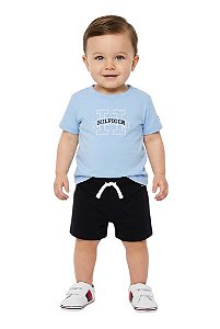 Conjunto Bebê Tommy Hilfiger Camiseta e Shorts