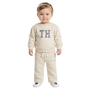 Conjunto Tommy Hilfiger Bebê em Moletom