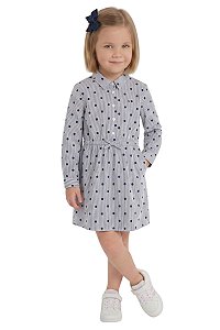 Vestido Chemise infantil Tommy Hilfiger