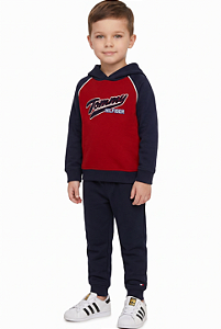 Conjunto infantil Tommy Hilfiger Moletom com Fleece