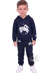 Conjunto Infantil Gap Disney Mickey Mouse Moletom com Fleece