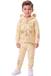 Conjunto Infantil Gap Disney Moletom Amarelo