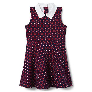 VESTIDO FLORAL DOT PONTE JANIE AND JACK