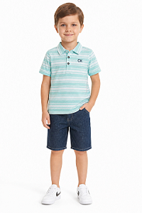Conjunto com polo Calvin Klein