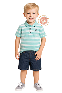 Conjunto com polo Calvin Klein