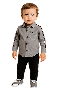 Conjunto Infantil Ml Calvin Klein