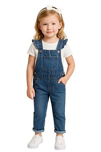 Jardineira Jeans Infantil GAP (calça comprida)