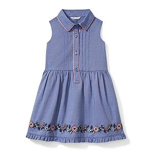 Vestido bordado Janie and Jack
