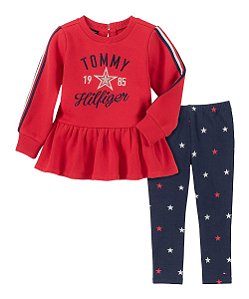 Conjunto estrela Tommy Hilfiger