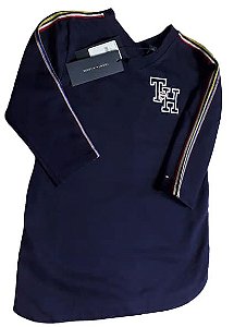 Vestido em moletom Tommy Hilfiger