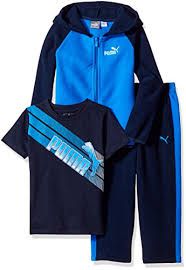 Conjunto 3 peças fleece Puma
