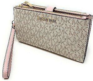 Carteira  Michael Kors Jet Set Travel Double Zip