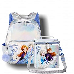 Kit mochila Costa e Lancheira Frozen 2  Disney Store