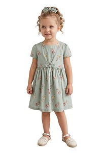 Vestido Infantil Floral Oshkosh