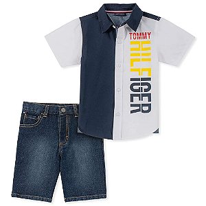 Conjunto camisa Tommy Hilfiger