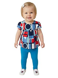 Conjunto batinha Tommy Hilfiger