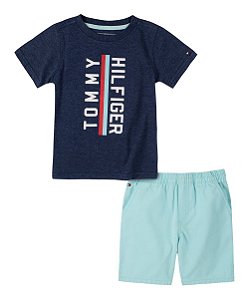 Conjunto com camiseta Tommy Hilfiger