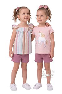 Conjunto Infantil Carter’s 3 Peças – Unicórnio