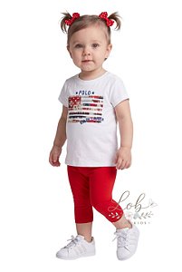 Camiseta Bebê Polo Ralph Lauren