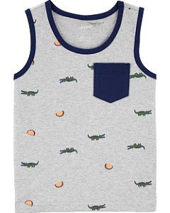 Camiseta regata Carters Jacaré