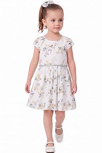 Vestido Infantil Carter`s Acetinado Floral